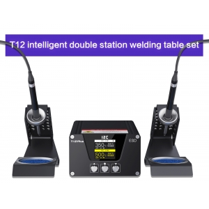 Intelligent double station welding platf