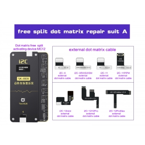 i2c external dot matrix repair cable&