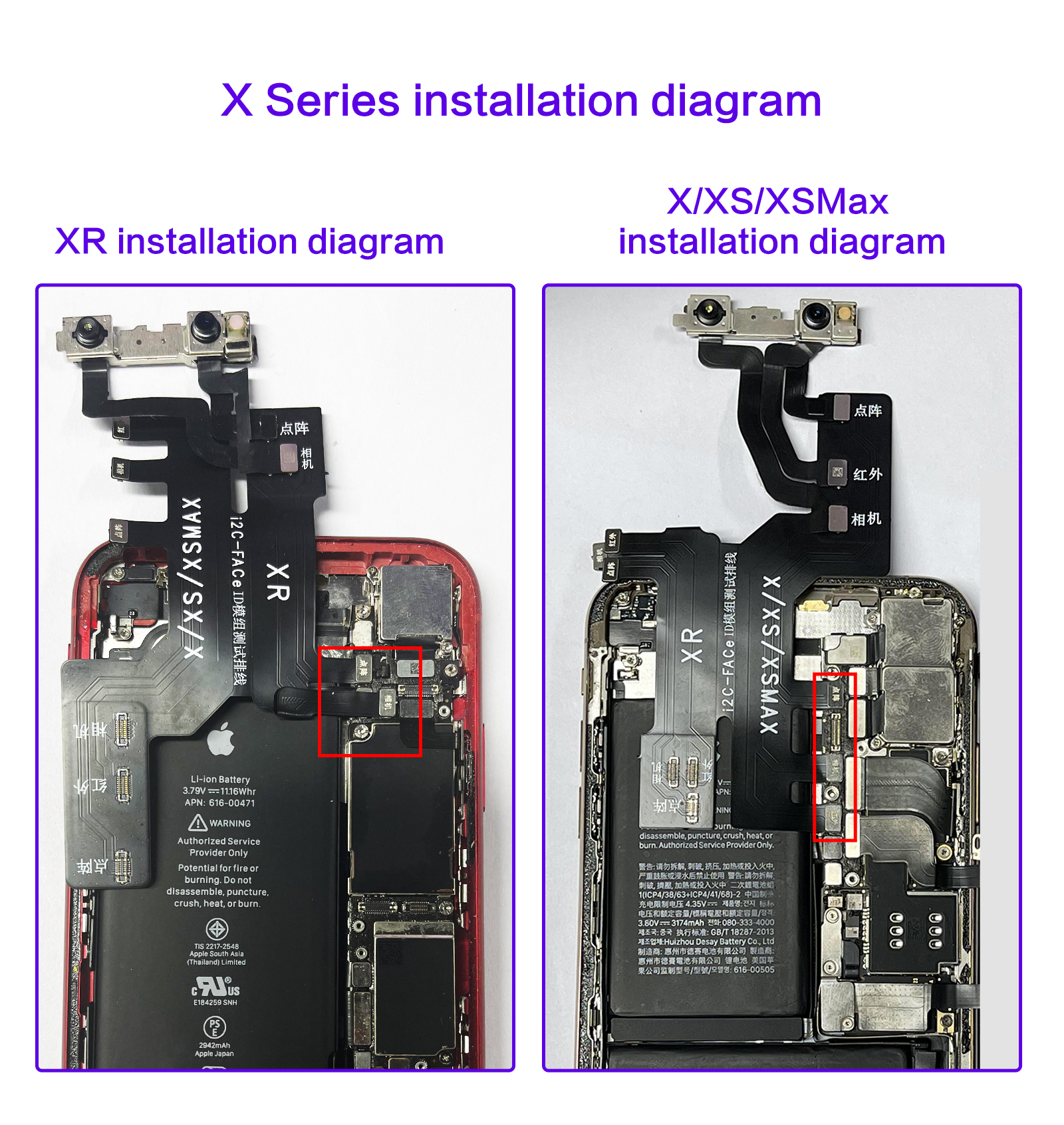 i2C 13 series infrared dot matrix test cable(图2)