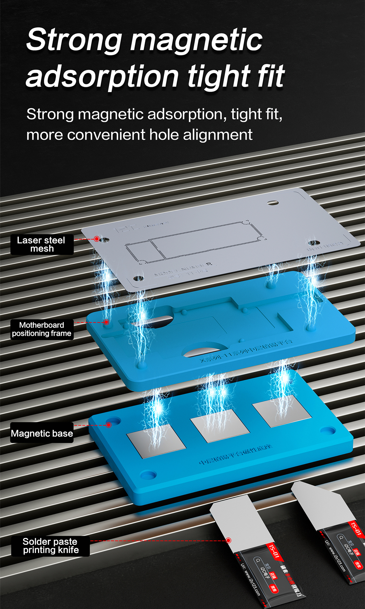 Syn14 Mid layer tin planting table, 18in1 Universal version support, X-14PM full range of models(图3)