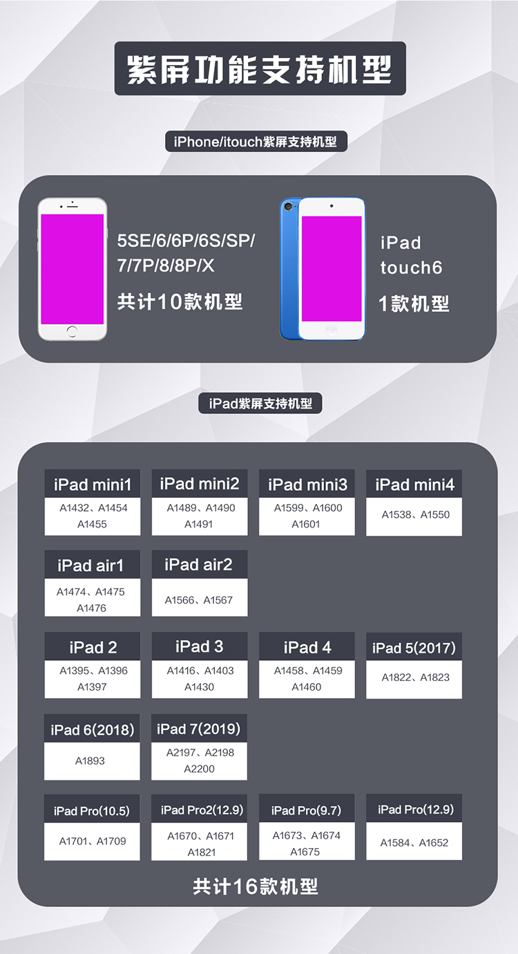 P14Pro硬盘编程器 BGA60+BGA70+BGA110+BGA315+紫屏(图6)